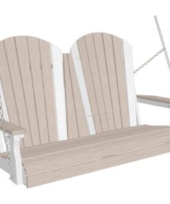 LuxCraft 4' Adirondack Poly Swing