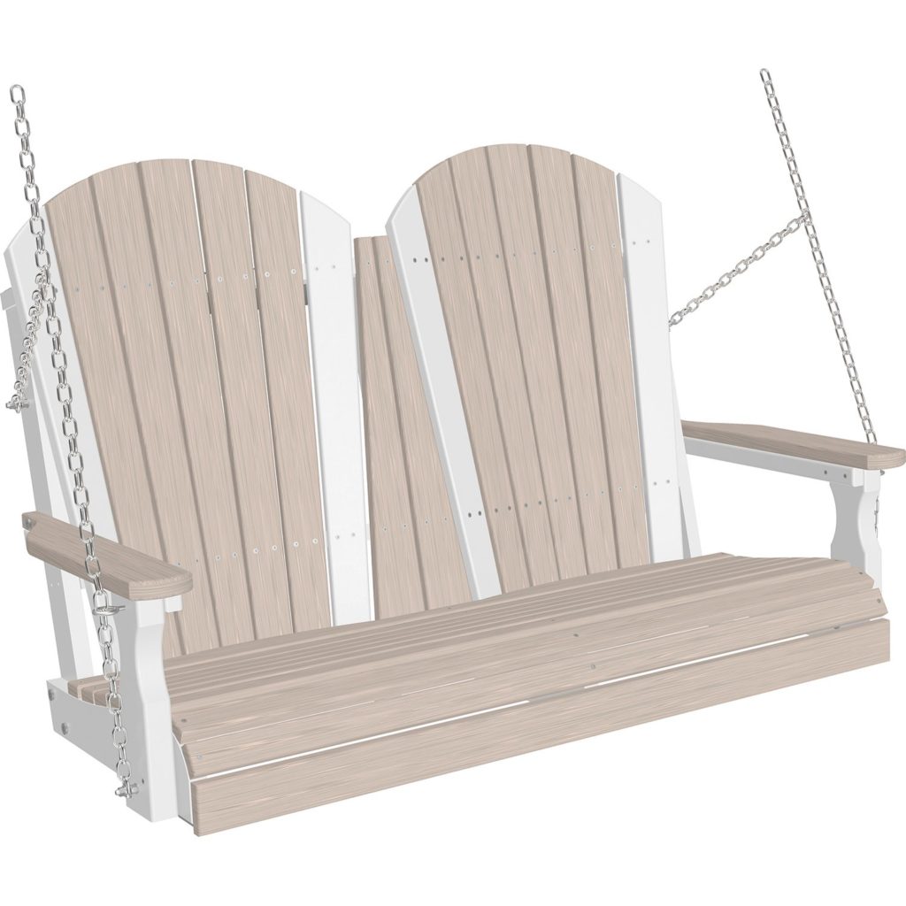 LuxCraft 4' Adirondack Poly Swing 1 LuxCraft 4' Adirondack Poly Swing
