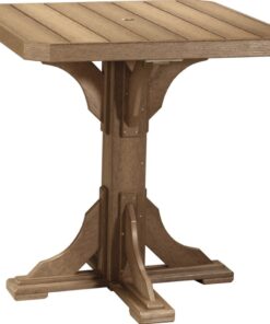 LuxCraft Poly 41" Square Table