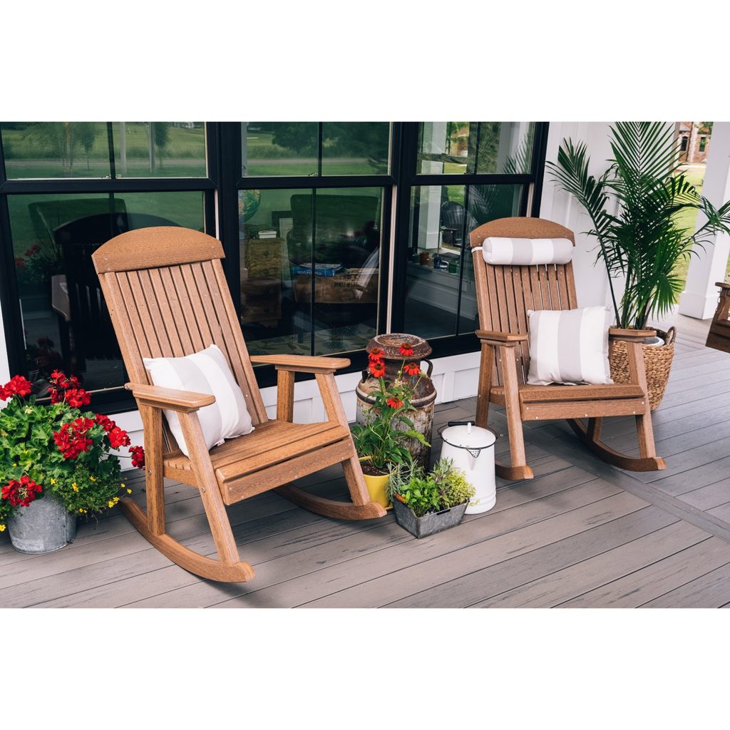LuxCraft Poly Porch Rocker 4 LuxCraft Poly Porch Rocker - Image 4