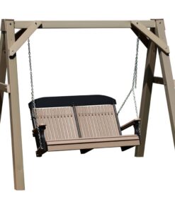 LuxCraft A-Frame Vinyl Swing Stand - Clay