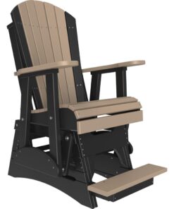 LuxCraft 2' Adirondack Poly Balcony Glider