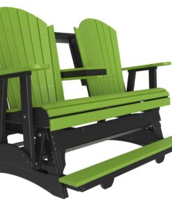 LuxCraft 5' Adirondack Poly Balcony Glider