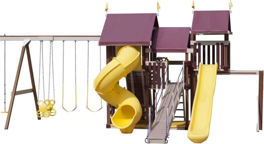 #337 Nesting Retreat Swing Set - Poly 1 #337 Nesting Retreat Swing Set - Poly