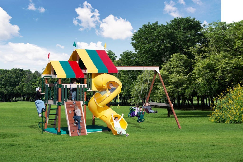 #518 Dizzy Delight Swing Set - Poly 1 Poly Dizzy Delight
