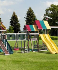 #825 Neighborhood Play Station Swing Set - Poly