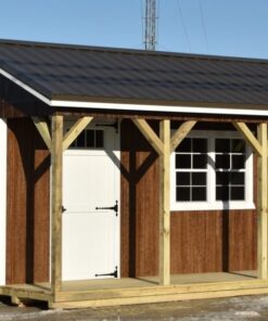 12' x 16' Side Porch Cabin