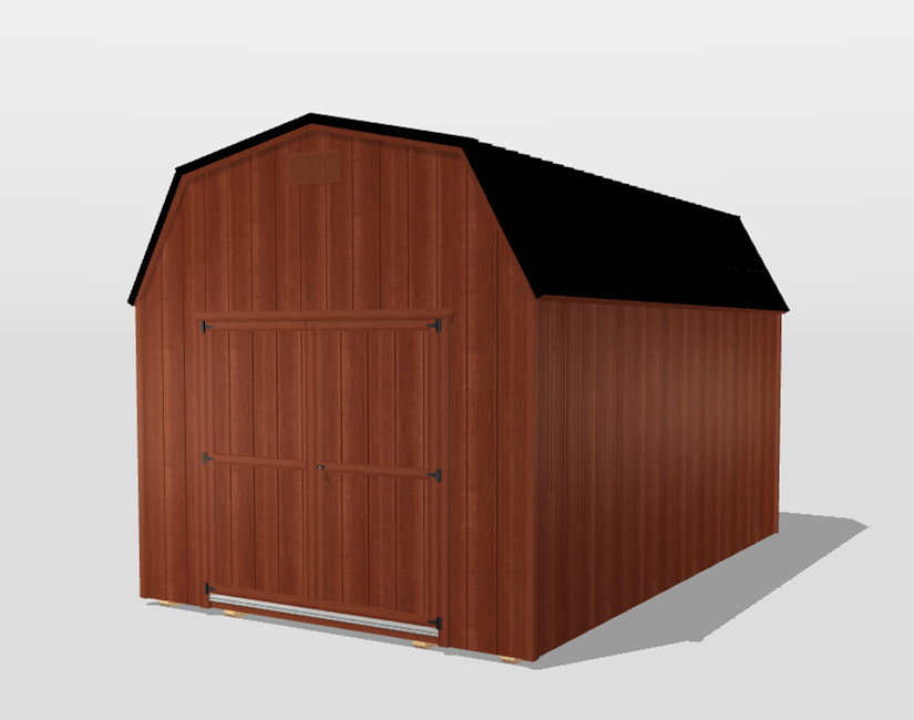 10' x 16' Utility Lofted Barn 1 10' x 16' Utility Lofted Barn