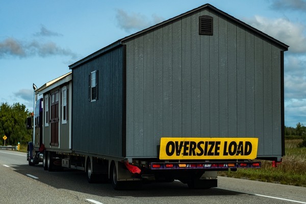 shed on truck