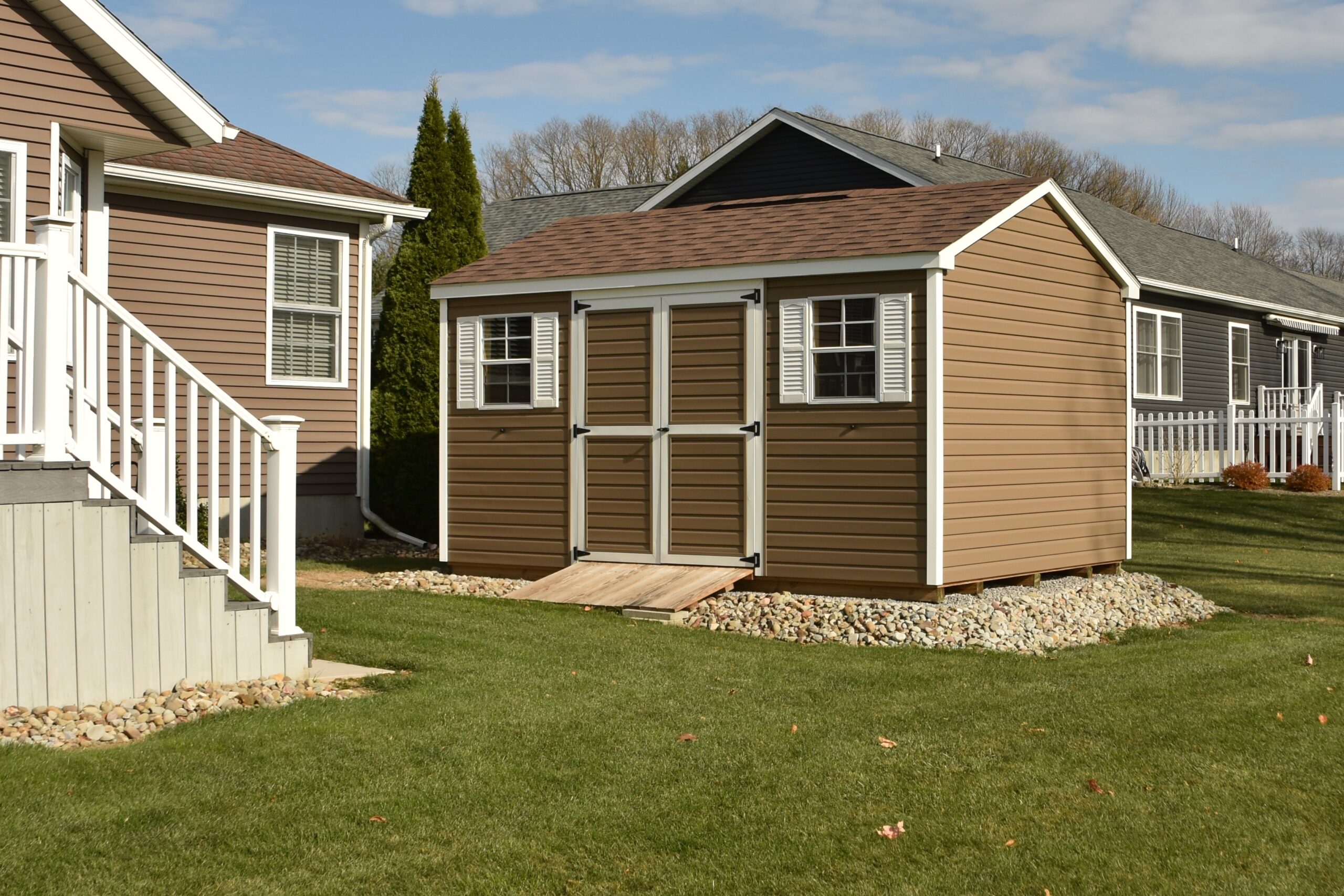 Custom Color Storage Shed