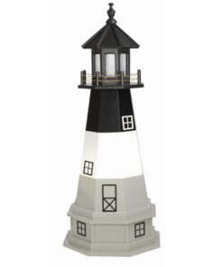 Oak Lighthouse w/ Base